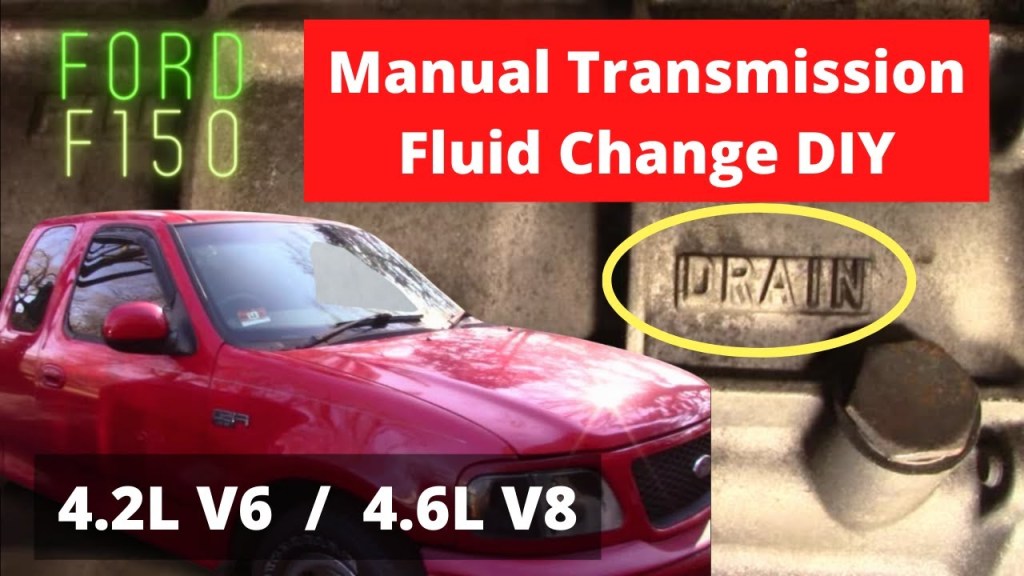 Picture of: How to Change the MANUAL TRANSMISSION FLUID in FORD F- (.L V,