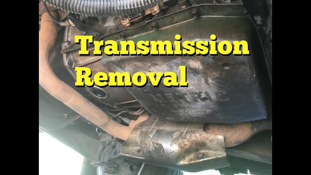 Picture of: How to Remove a Transmission by Yourself F