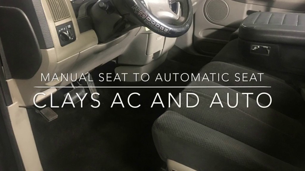 Picture of: Manual seat to electric seat how to