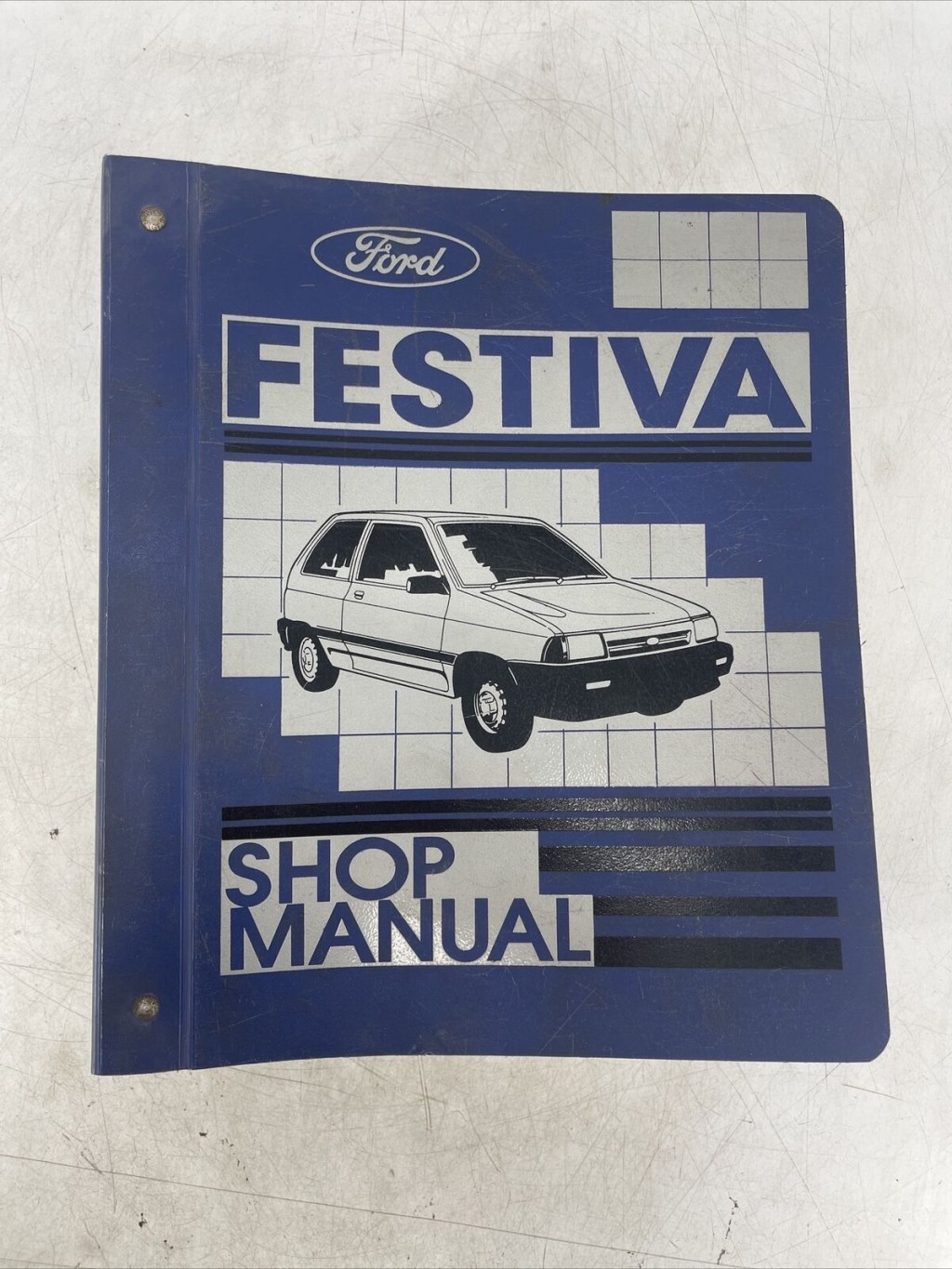 Picture of: OEM  Ford Festiva Loose-Leaf Shop Service Manual
