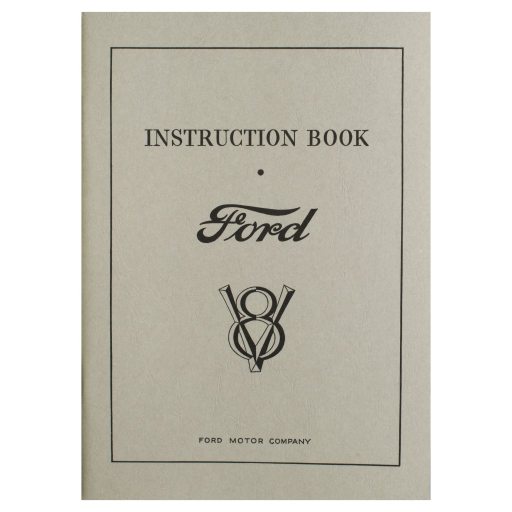 Picture of: Owners Manual •  Ford V-