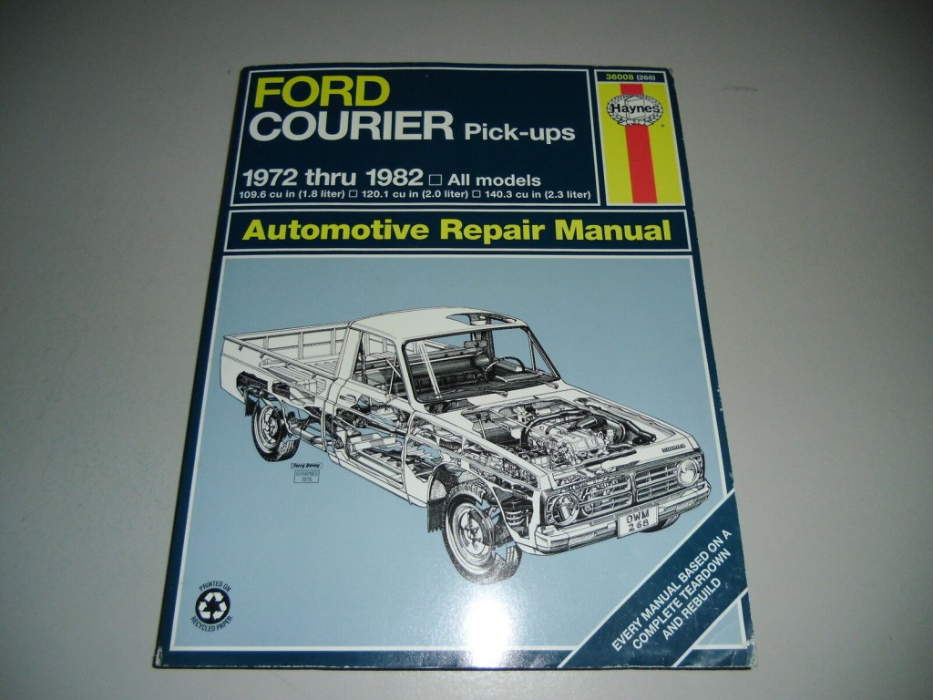 Picture of: Repair Manual Ford Courier  –