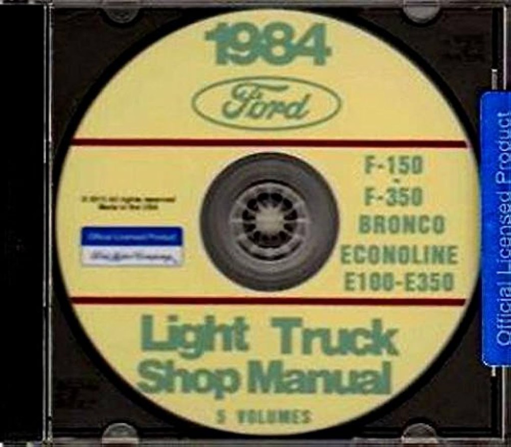 Picture of: STEP-BY-STEP  FORD VAN, ECONOLINE & PICKUP COMPLETE FACTORY REPAIR SHOP  & SERVICE MANUAL CD INCLUDES F, F-, F-, F-, F-Super Duty,
