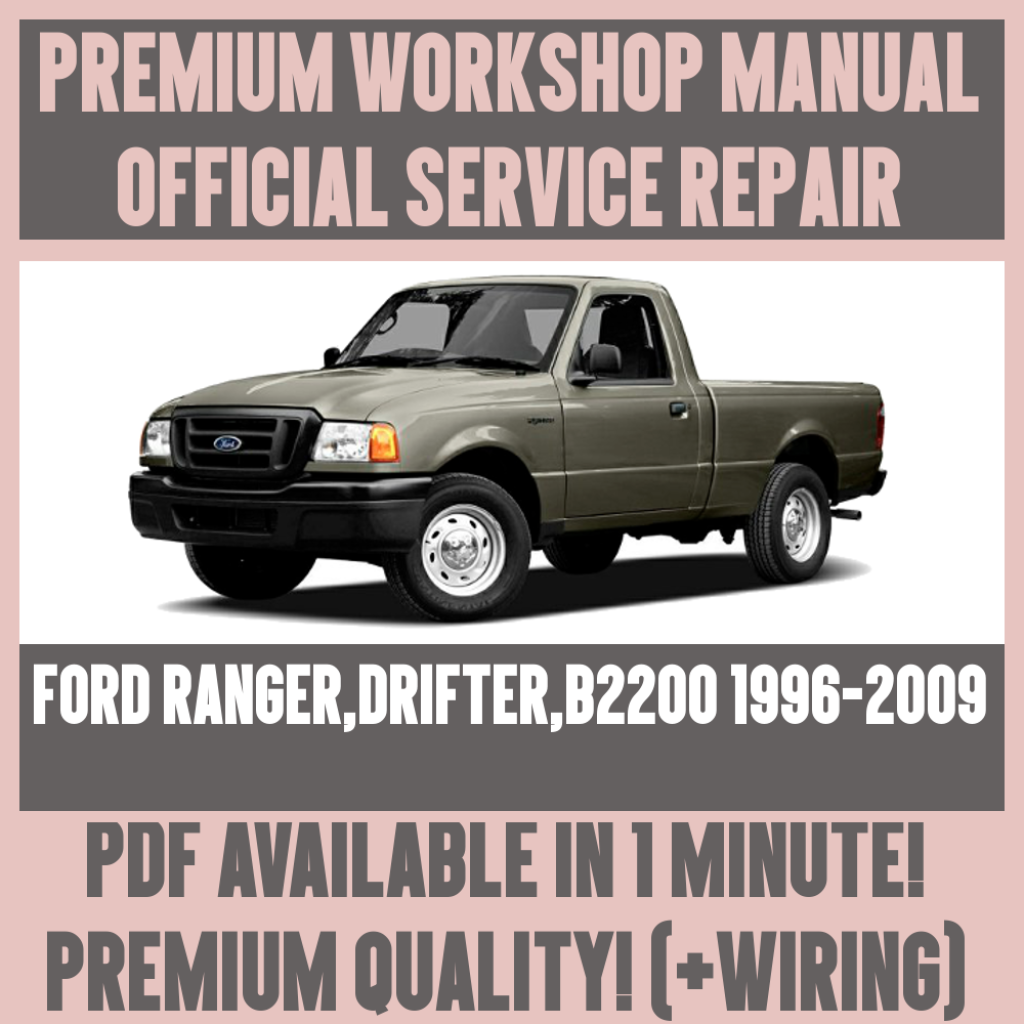 Picture of: WORKSHOP MANUAL SERVICE &amp; REPAIR GUIDE for – FORD